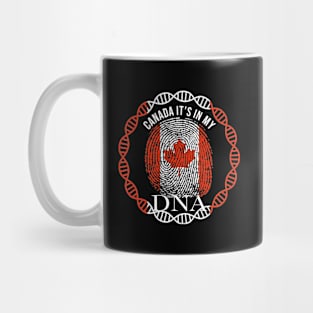 Canada Its In My DNA - Gift for Canadian From Canada Mug